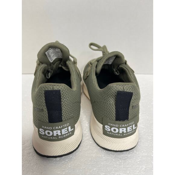 Sorel women’s Out N About III waterproof low sneakers olive green size 8 - Picture 3 of 9